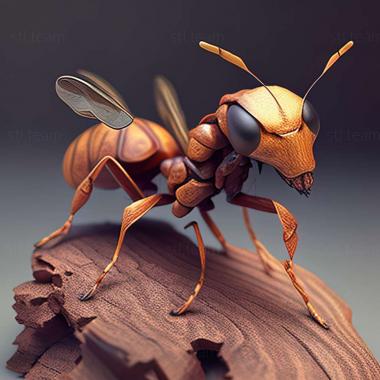 3D модель Myrmica kabylica (STL)